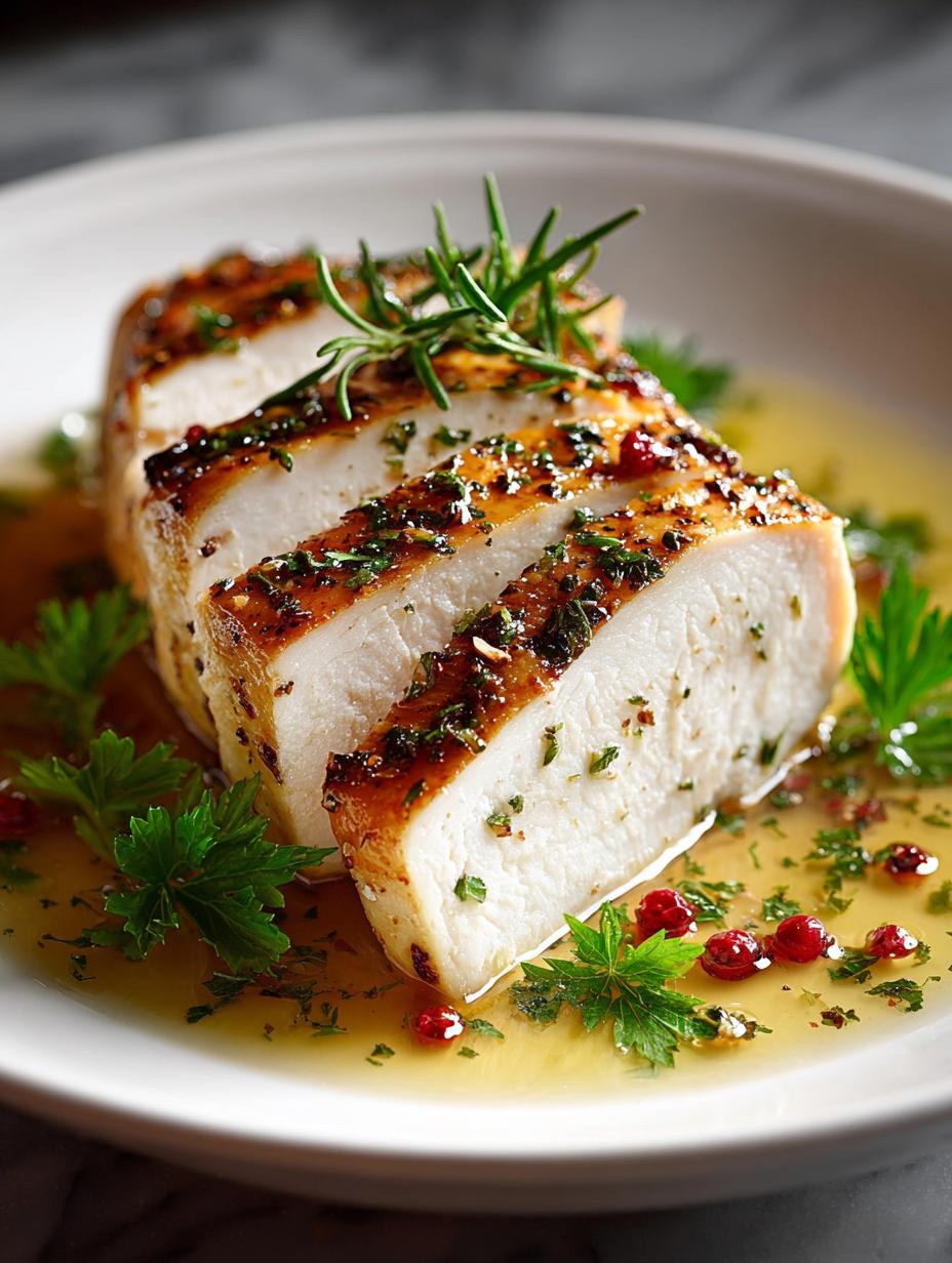 Perfect Poached Chicken: 4 Steps to Juicy Tenderness - Poached Chicken - additional detail
