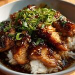 Caramelised Soy Chicken Garlic