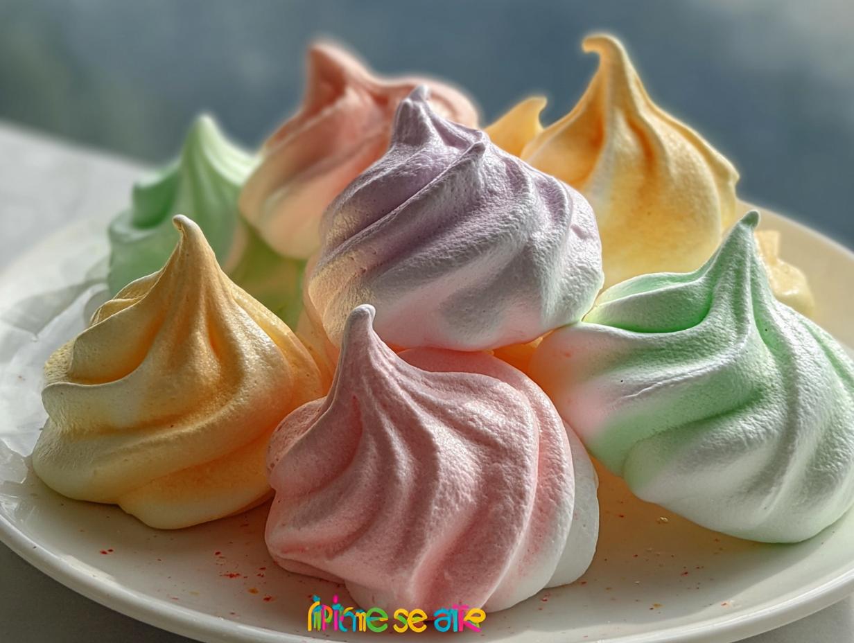 Jello Meringue Cookies: Easy 15 Min Bake - Jello Meringue Cookies - additional detail