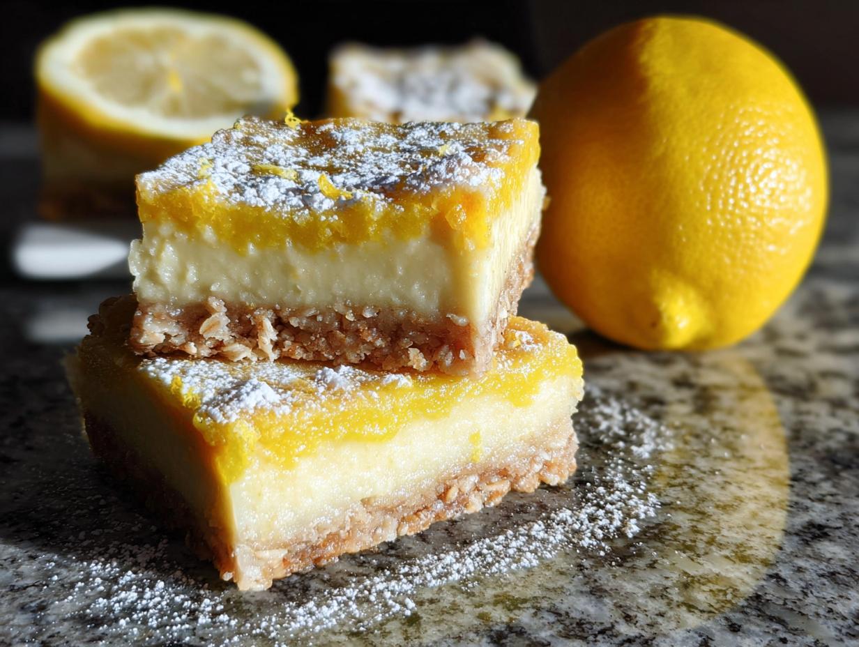 Lemon Bars Gluten Free