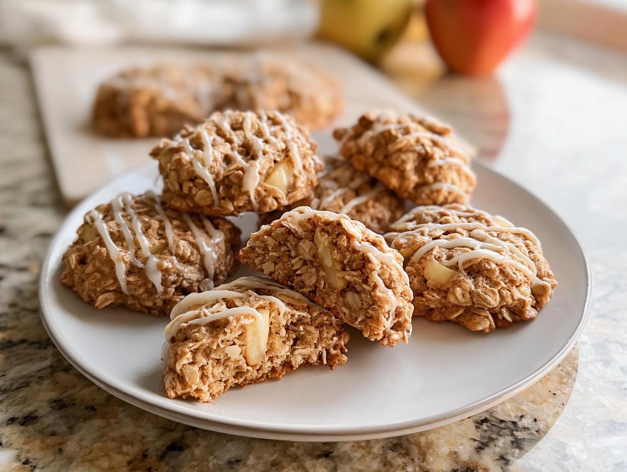 Apple Cinnamon Oatmeal Cookies: Amazing Fall Treat - Apple Cinnamon Oatmeal Cookies - main visual representation