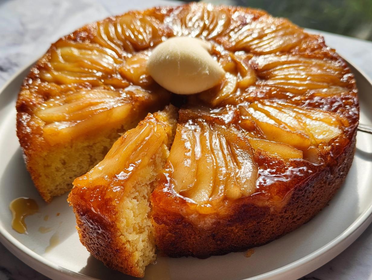 Apple Upside Down Cake: 10 Amazing Moist Bites - Apple Upside Down Cake - additional detail