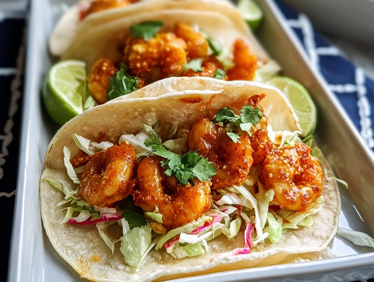 Bang Bang Shrimp Tacos