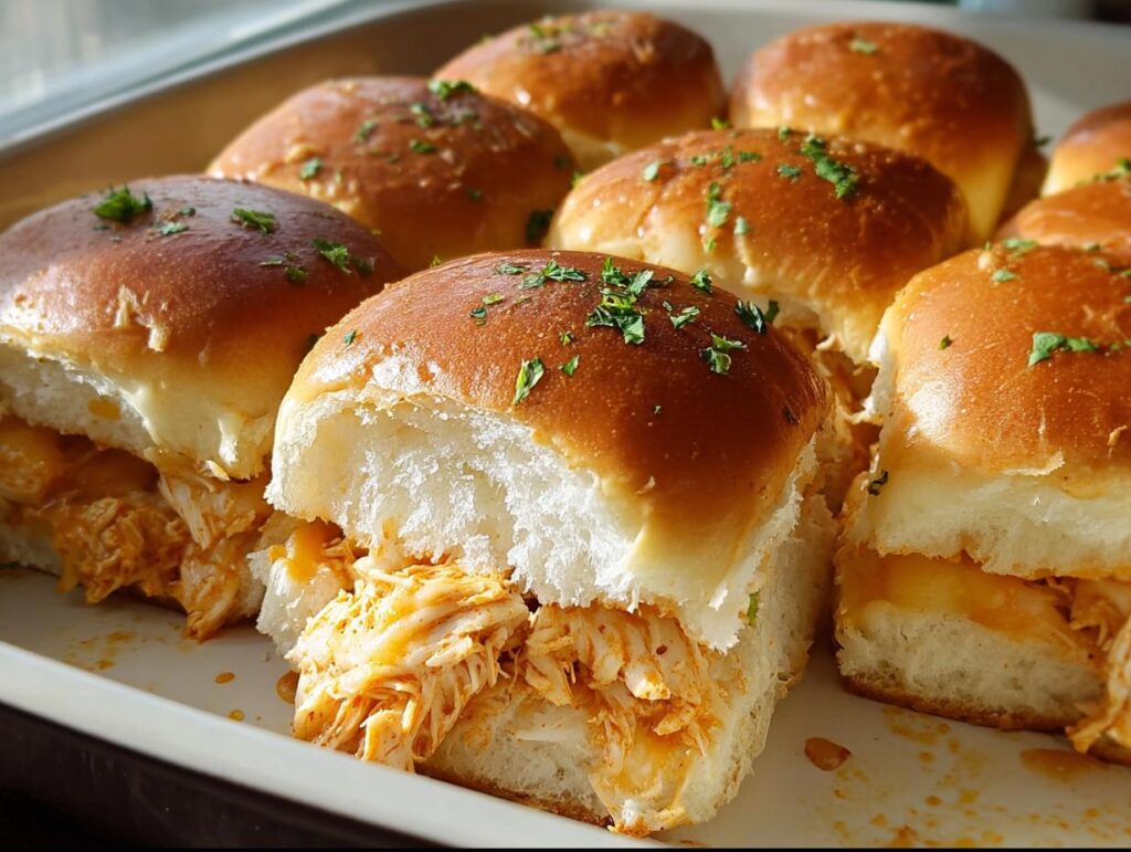 Buffalo Chicken Sliders