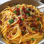 Butternut Squash Carbonara Pasta
