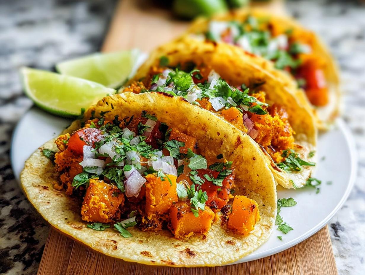 Butternut Squash Tacos