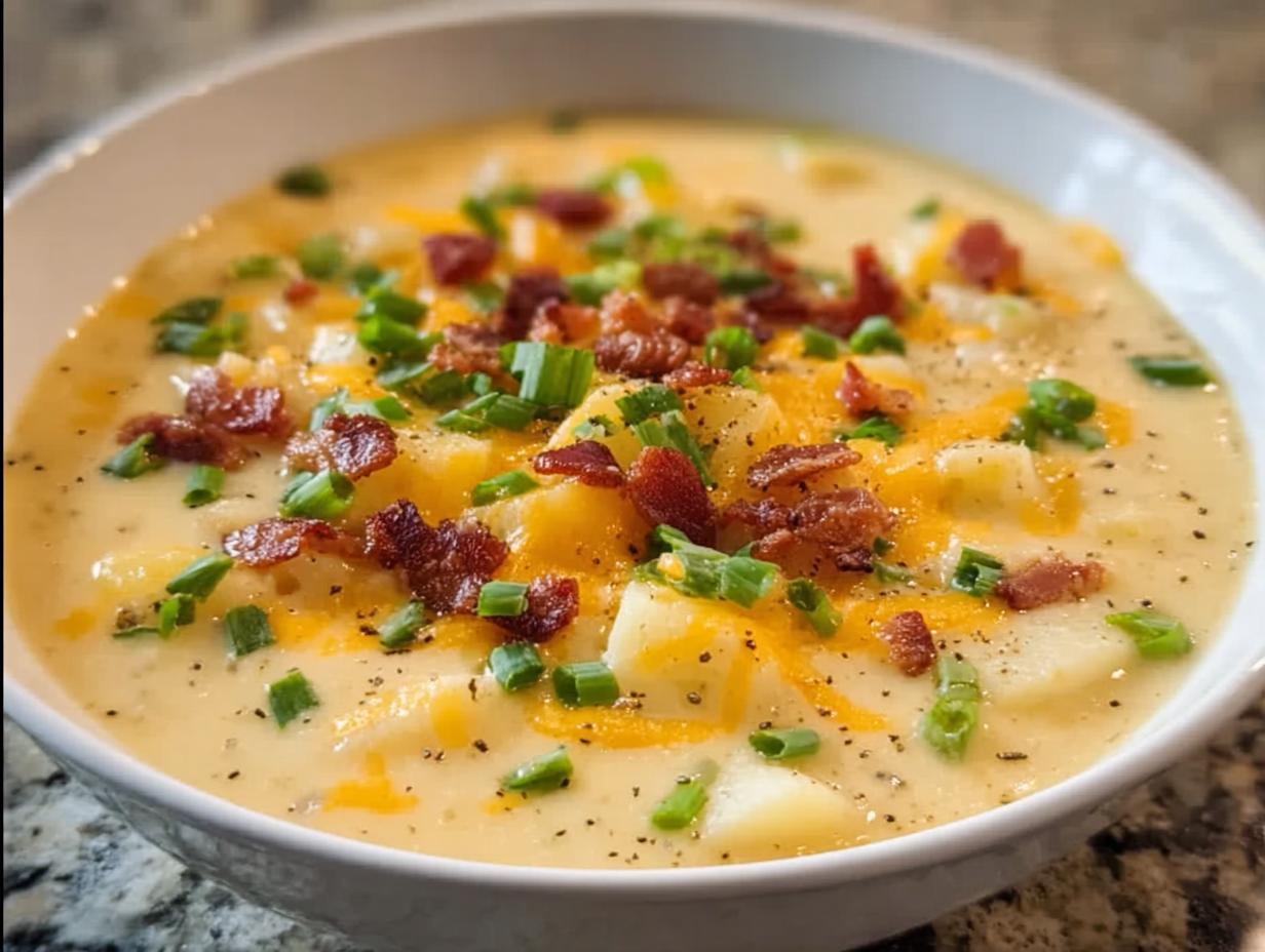 Cheddar Cheese Potato Soup