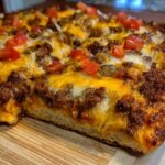 Cheeseburger Pizza