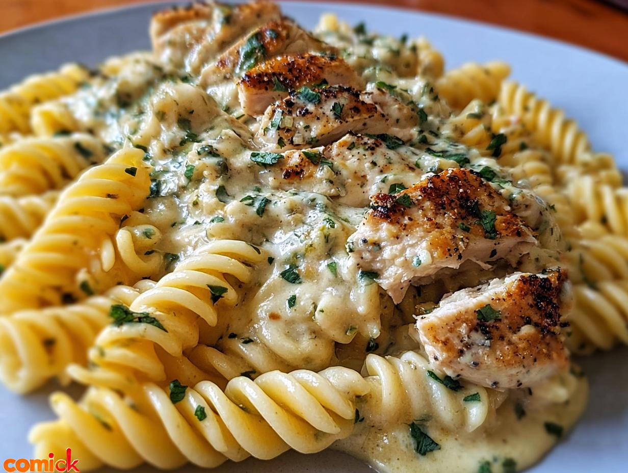 Cheesy Twisted Pasta Creamy