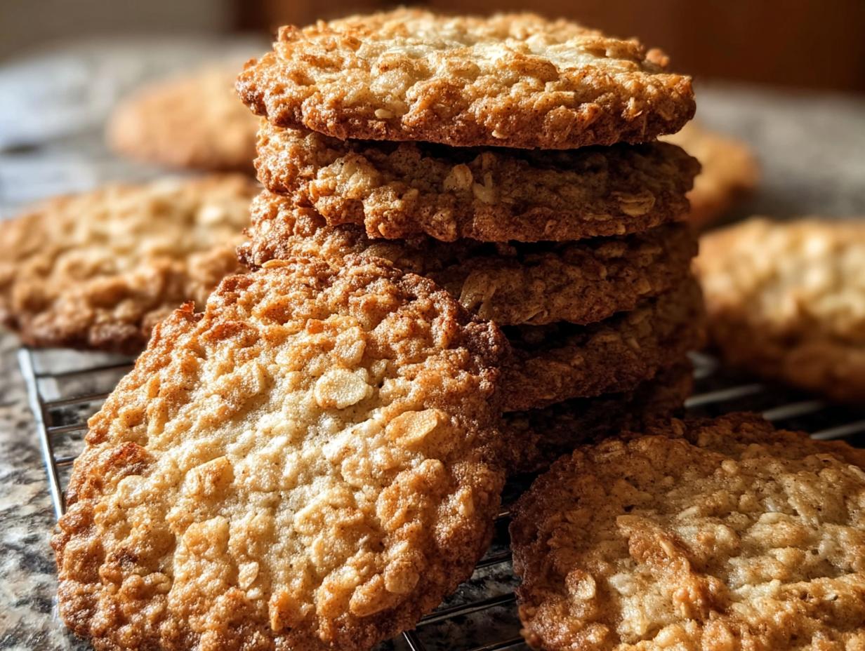 Chewy Oatmeal Cookies