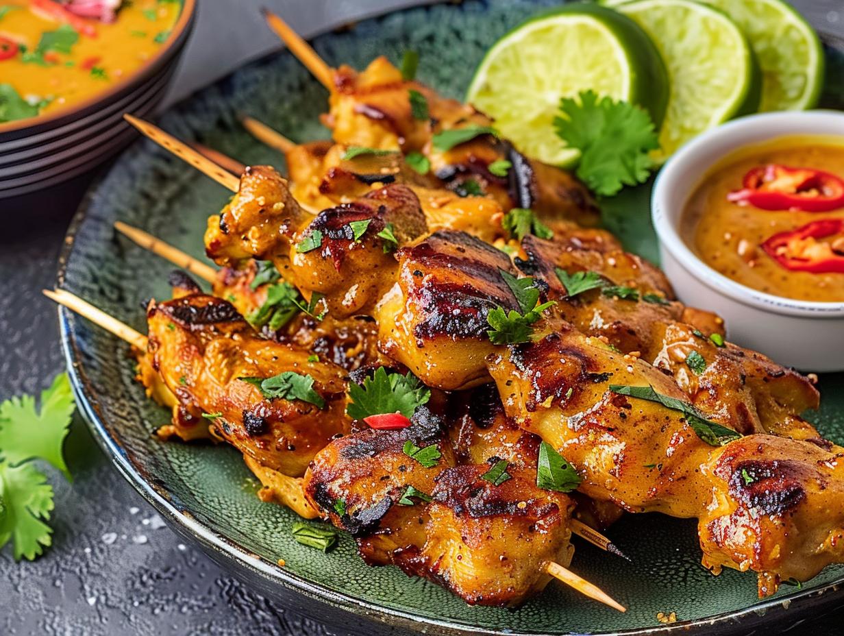 Chicken Satay Thai Peanut