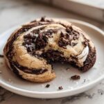 Chocolate Marshmallow Swirl Cookies