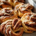 Cinnamon Knots Coffee Icing
