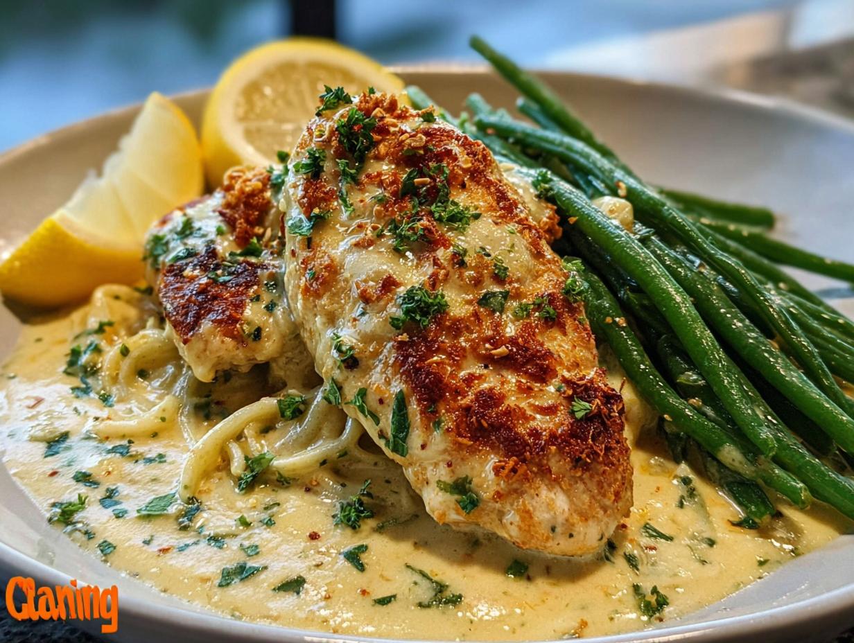 Coconut Lemon Chicken Alfredo