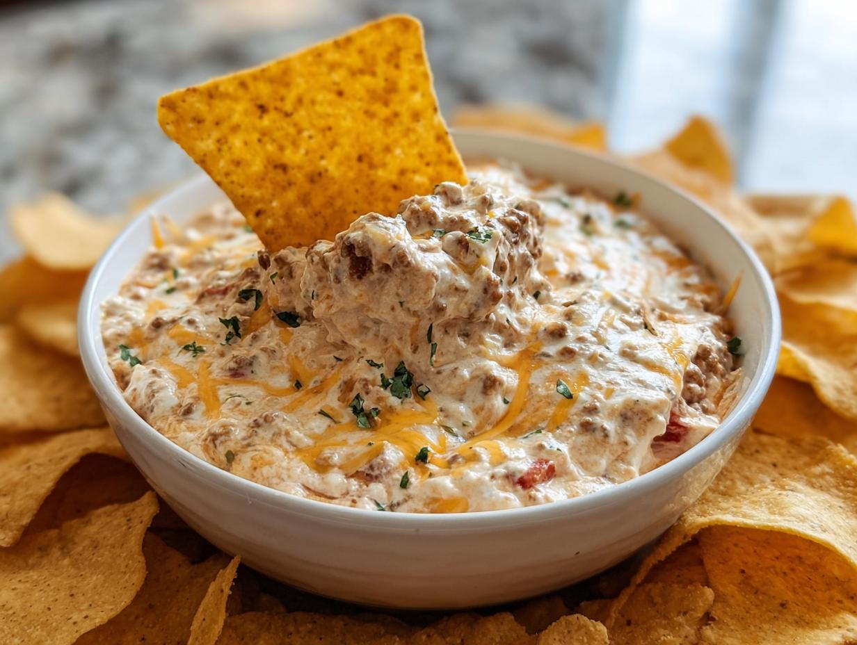 Cream Cheese Sausage Dip: Easy 10-Min Crowd Pleaser - Cream Cheese Sausage Dip - additional detail