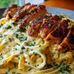 Creamy Cajun Chicken Fettuccine