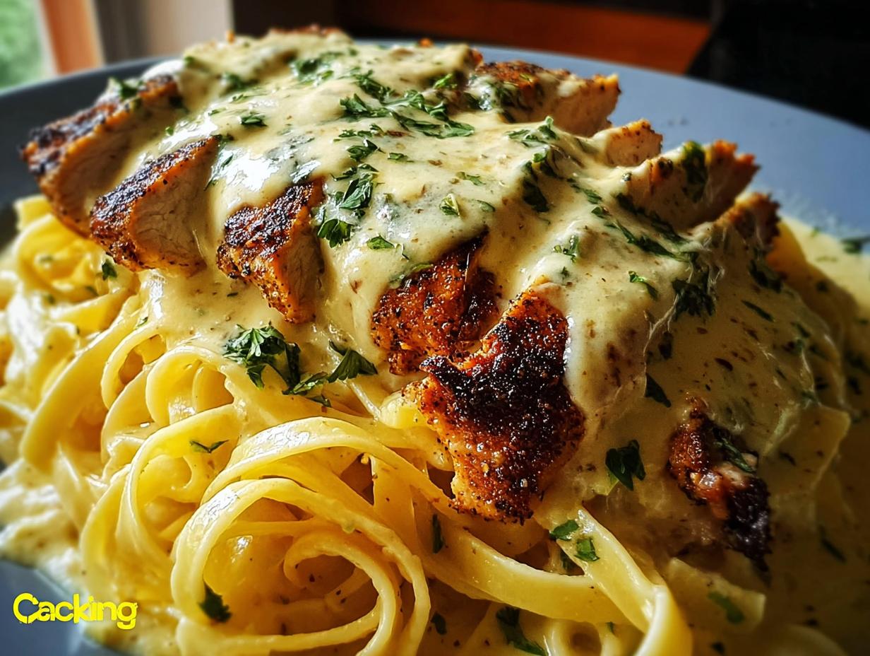 Creamy Cajun Chicken Fettuccine: Amazing Flavor - Creamy Cajun Chicken Fettuccine - additional detail