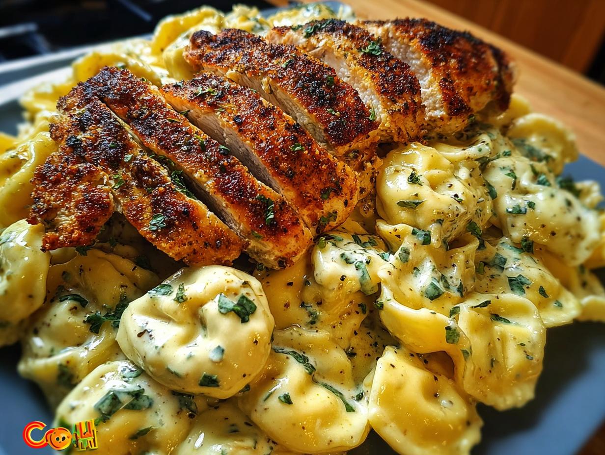 Creamy Cajun Chicken Tortellini