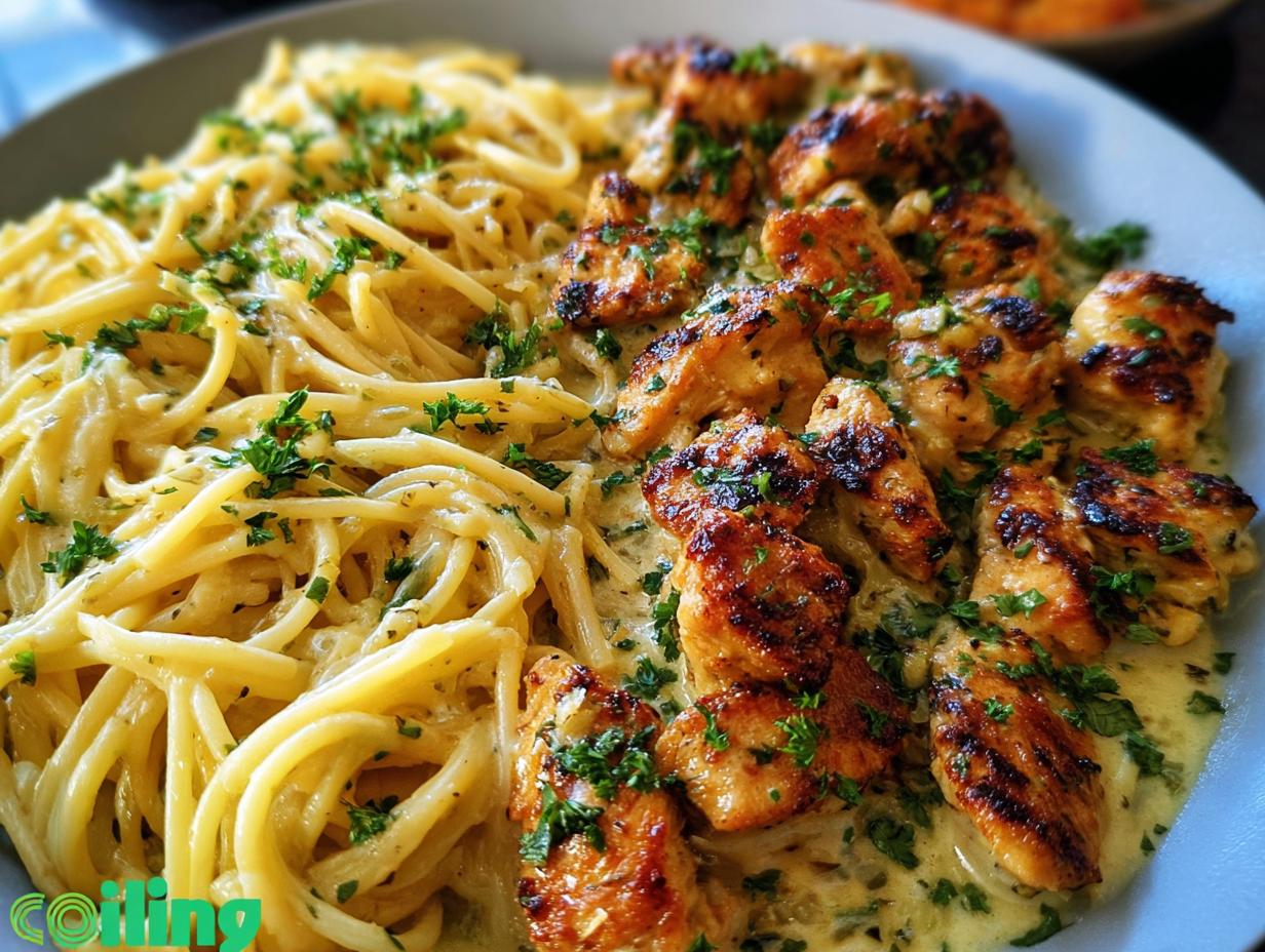 Creamy Garlic Parmesan Chicken: 2-Day Dream - Creamy Garlic Parmesan Chicken - additional detail