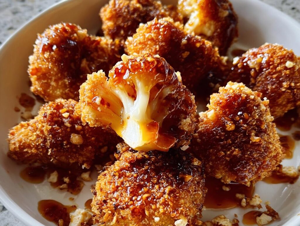 Crispy Hot Honey Cauliflower