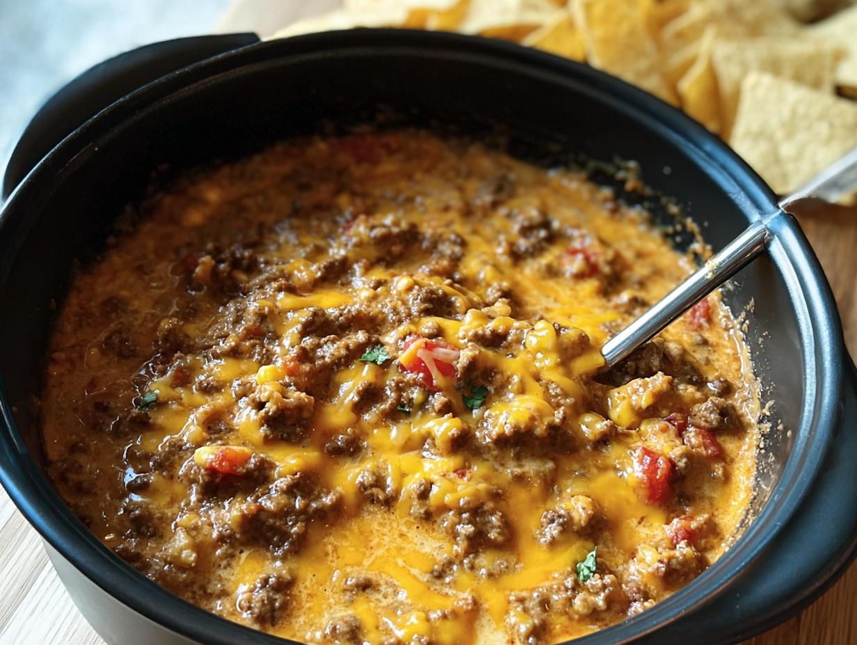 Crockpot Taco Dip: Amazing 2-Hour Party Winner - Crockpot Taco Dip - additional detail