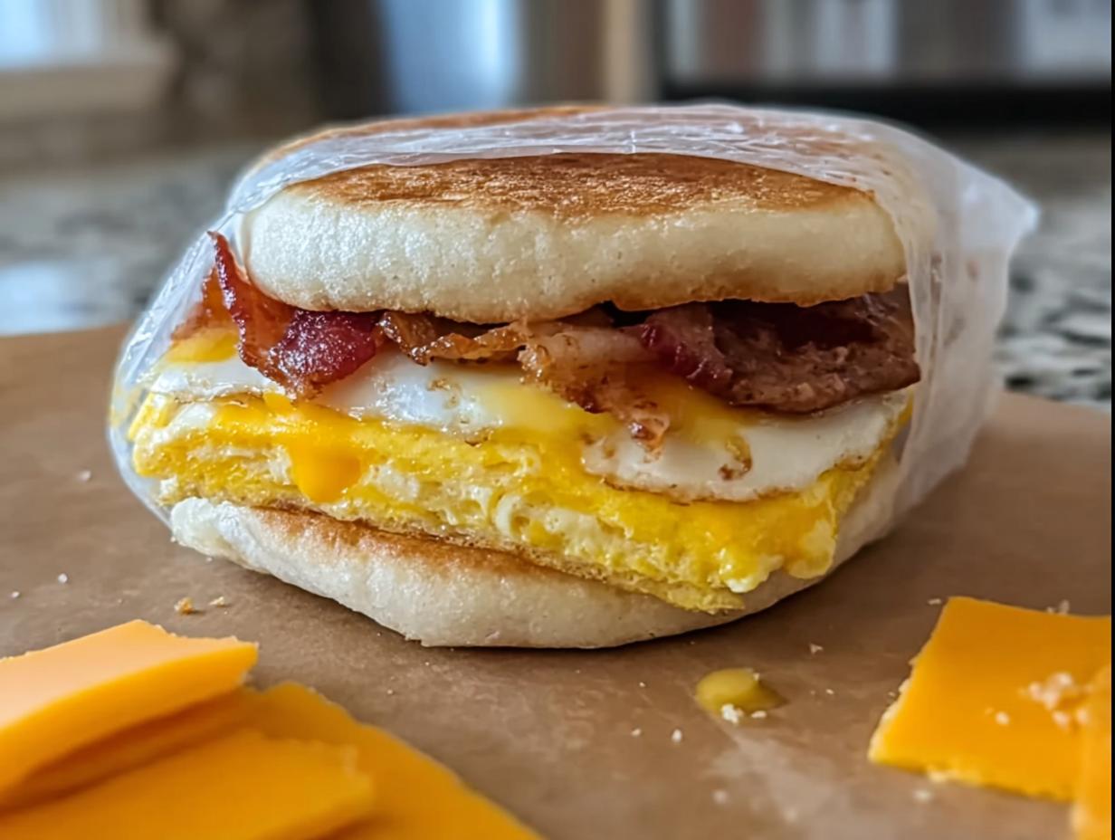 Freezer Breakfast Sandwiches: Delicious 6-Week Prep - Freezer Breakfast Sandwiches - main visual representation