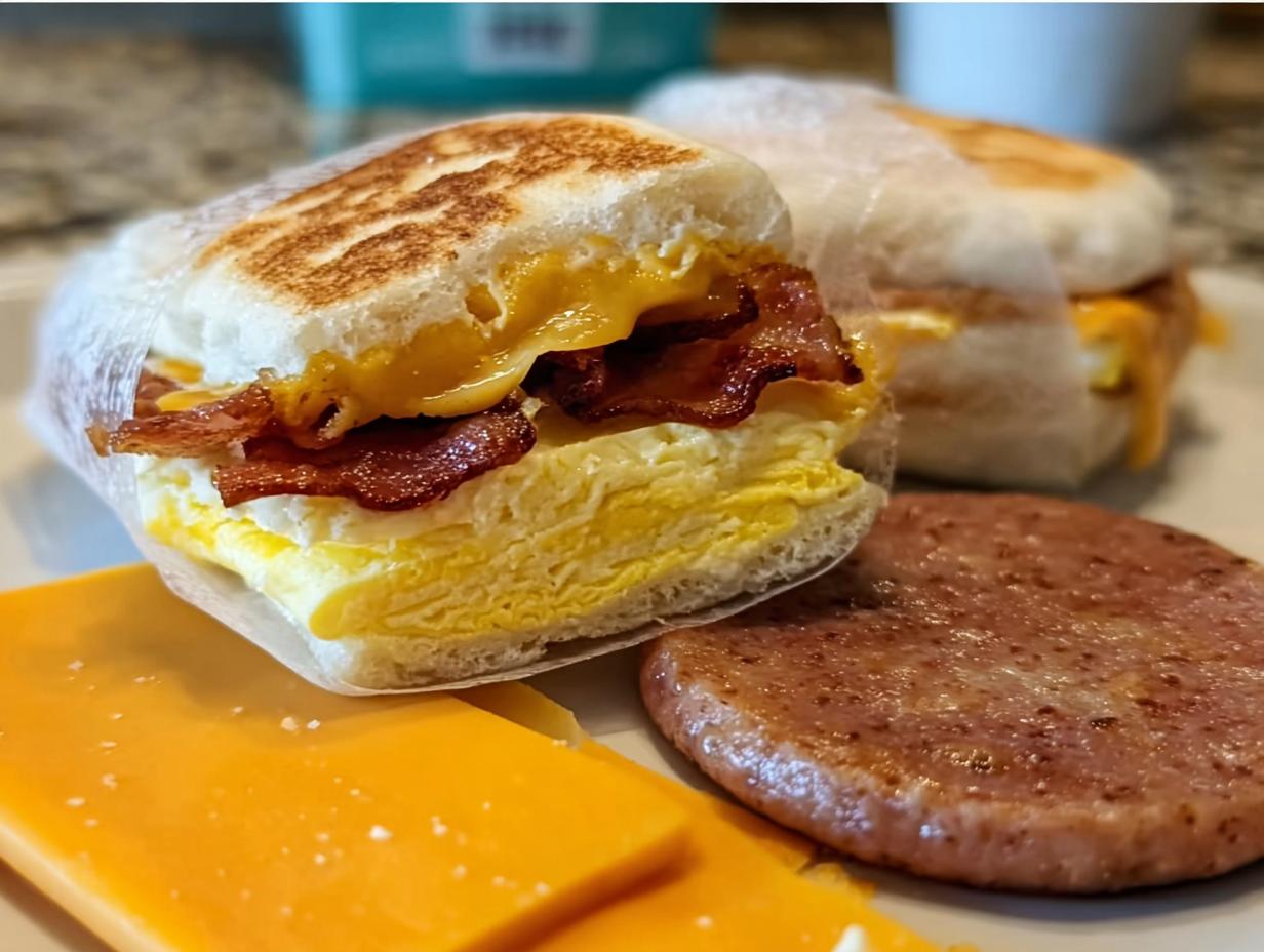 Freezer Breakfast Sandwiches: Delicious 6-Week Prep - Freezer Breakfast Sandwiches - additional detail