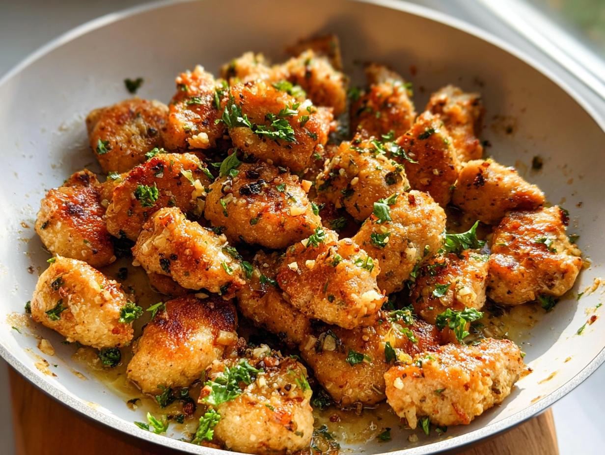Taste 12 Amazing Garlic Butter Chicken Bites - Garlic Butter Chicken Bites - additional detail