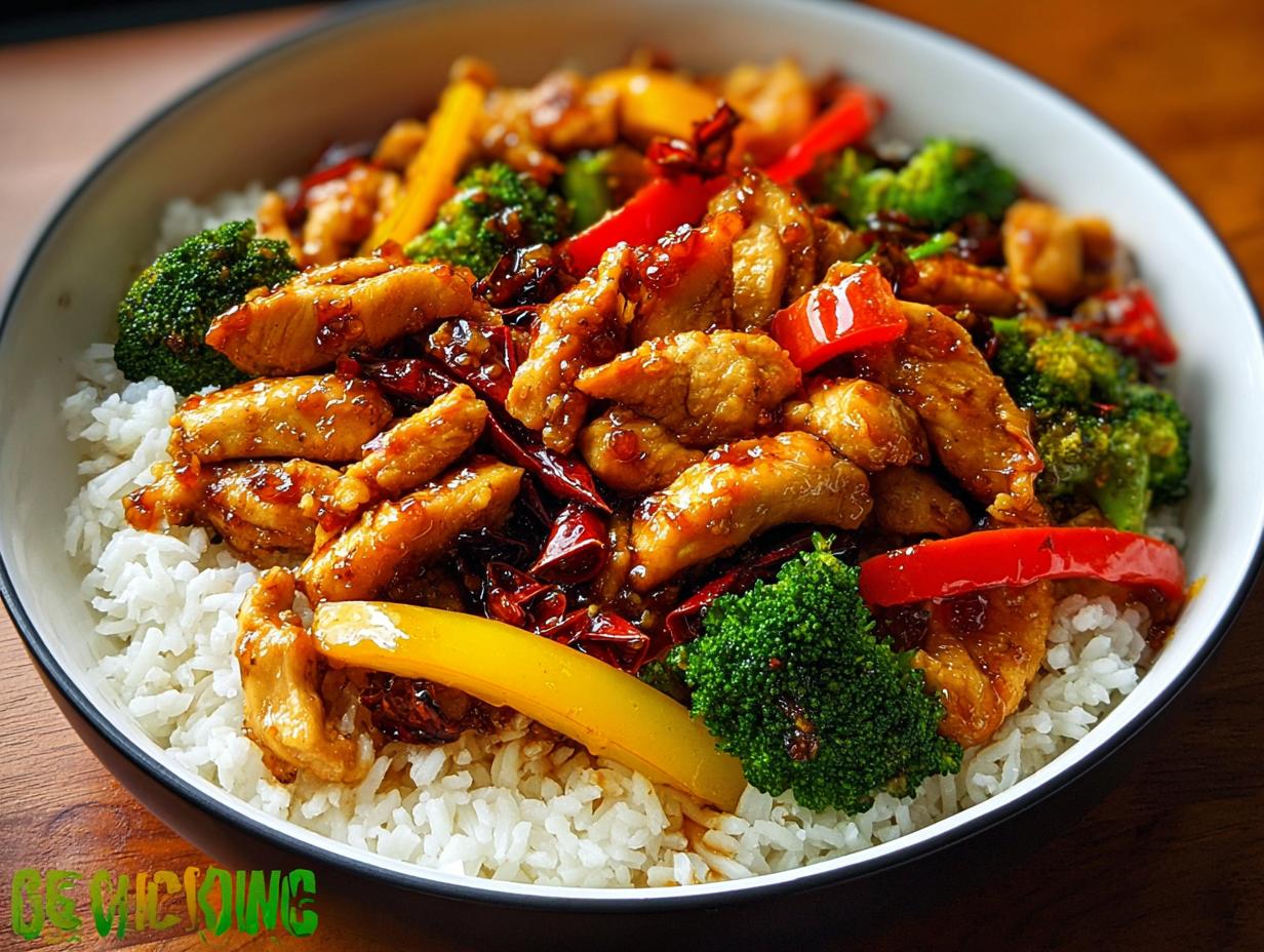 Garlic Chicken Stir Fry