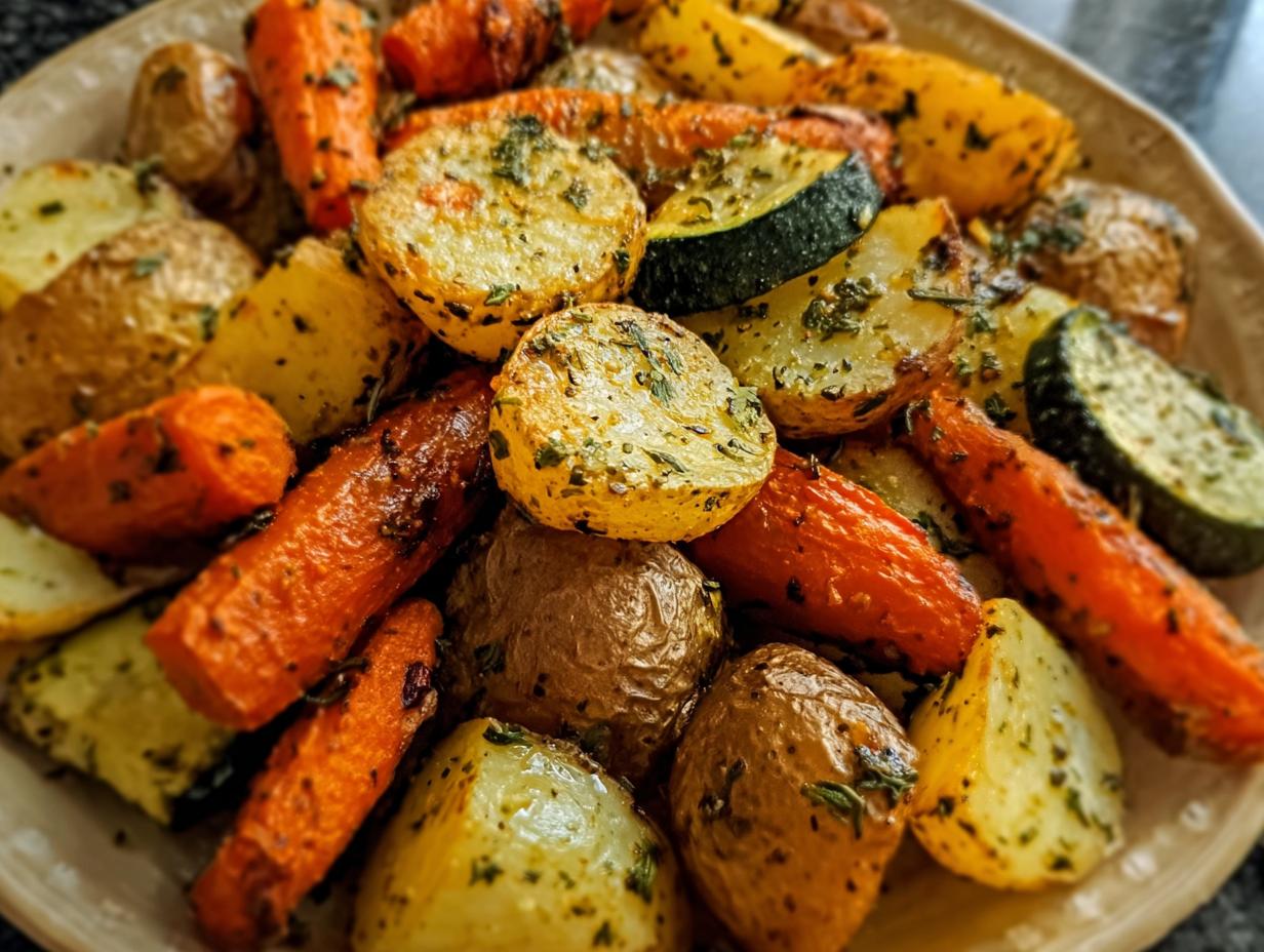 Garlic Herb Roasted Potatoes