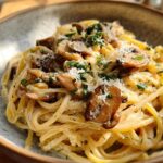 Garlic Mushroom Pasta