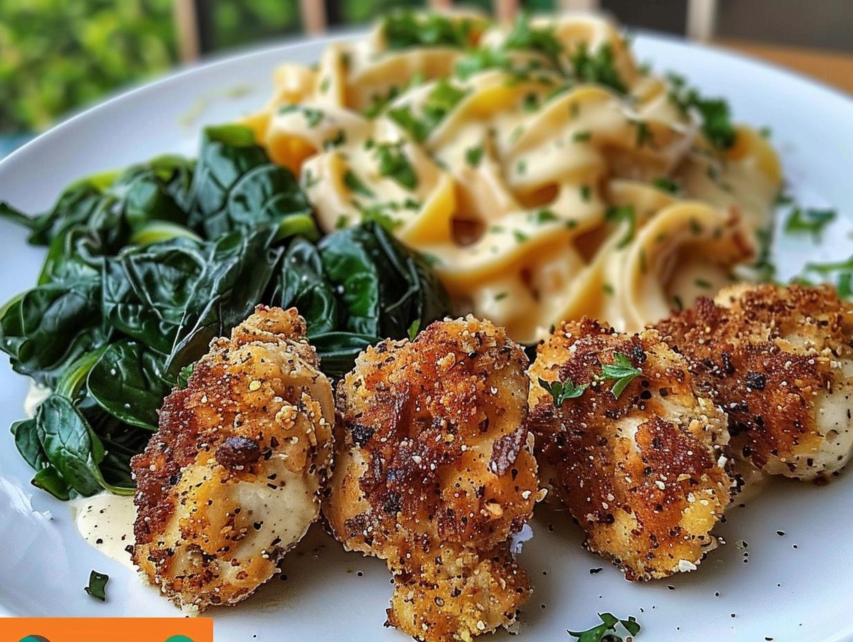 Crispy Garlic Parmesan Chicken Bites: 1 Flavor Secret - Garlic Parmesan Chicken Bites - additional detail