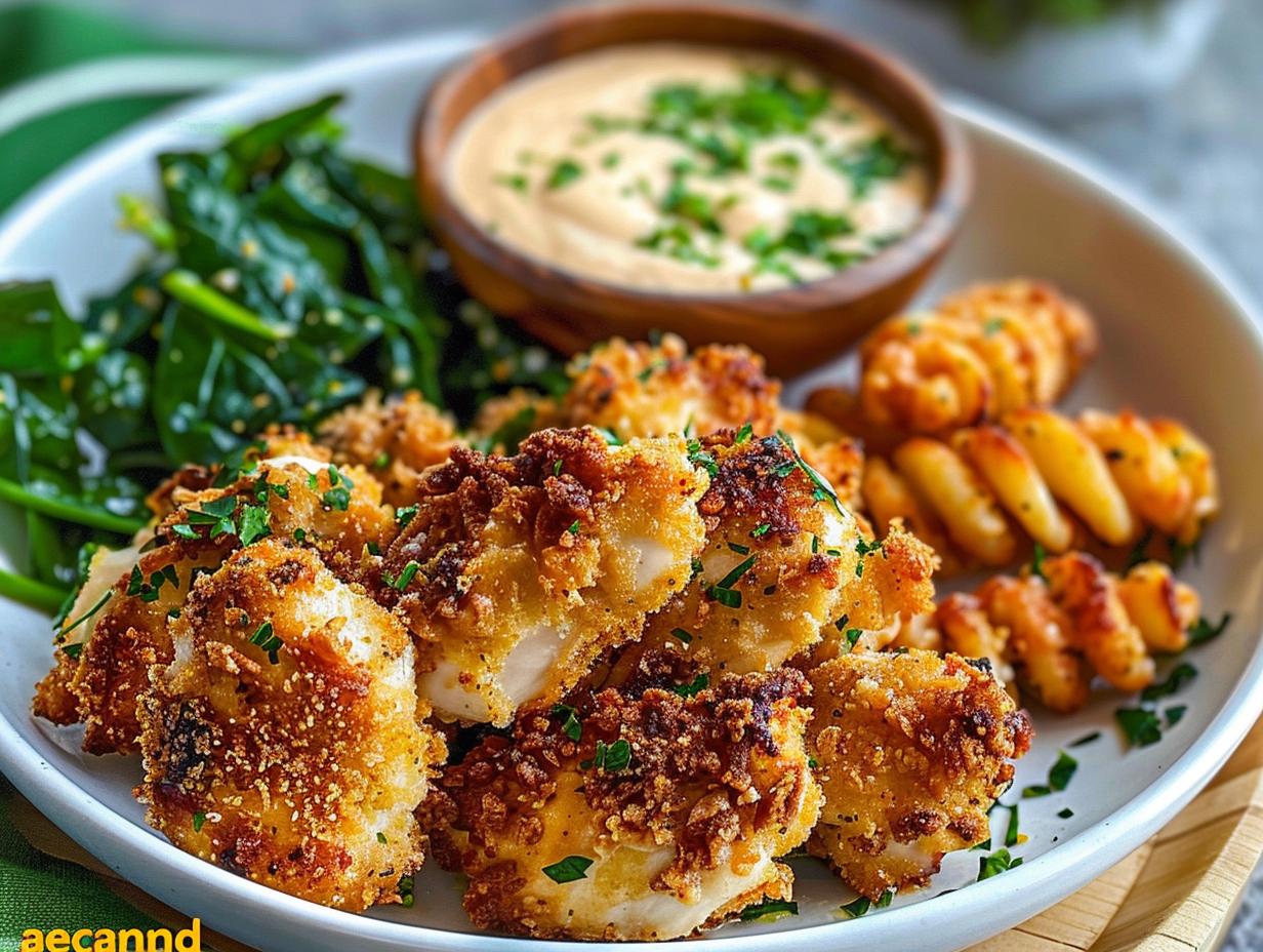 Garlic Parmesan Chicken Bites