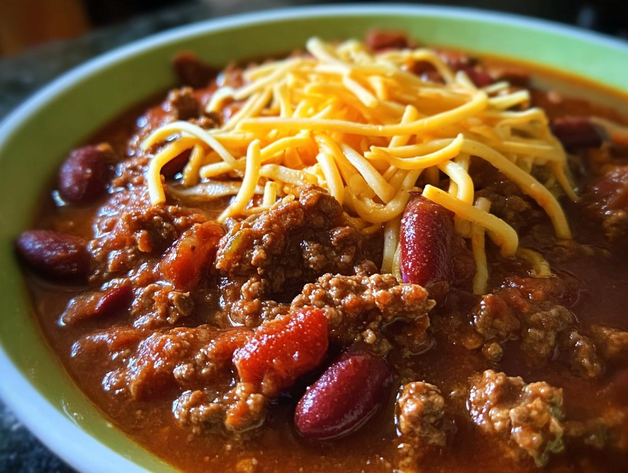 Ground Beef Hillbilly Chili