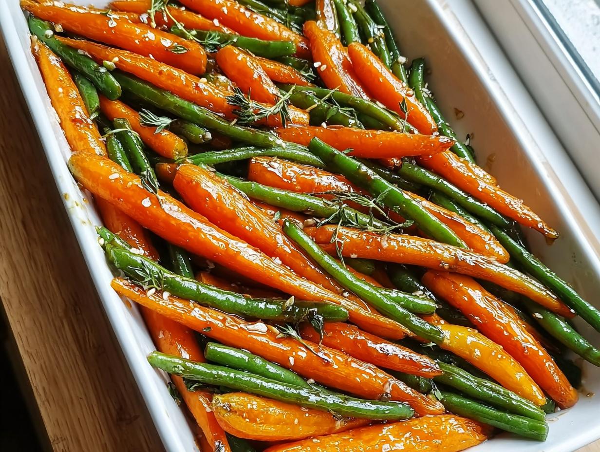 Honey Glazed Carrots Green Beans: Delicious & Quick - Honey Glazed Carrots Green - main visual representation