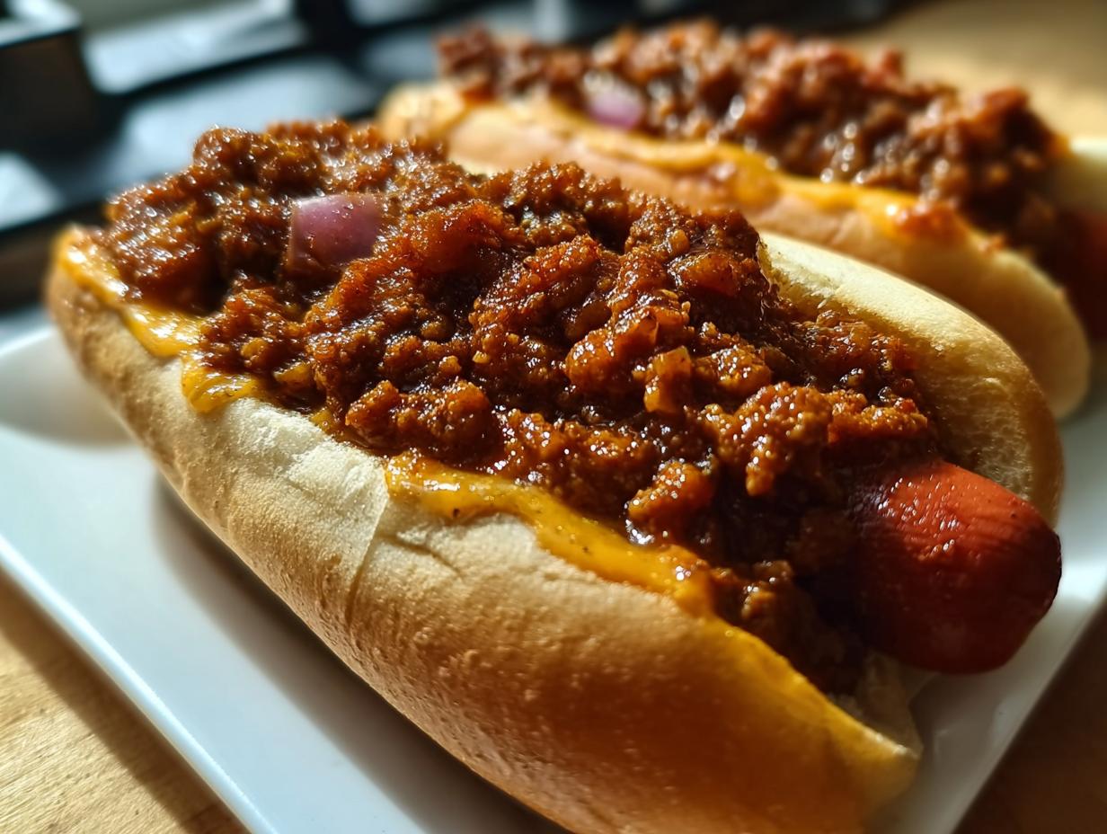 Hearty Hot Dog Chili: 1 Amazing Recipe - Hot Dog Chili - additional detail