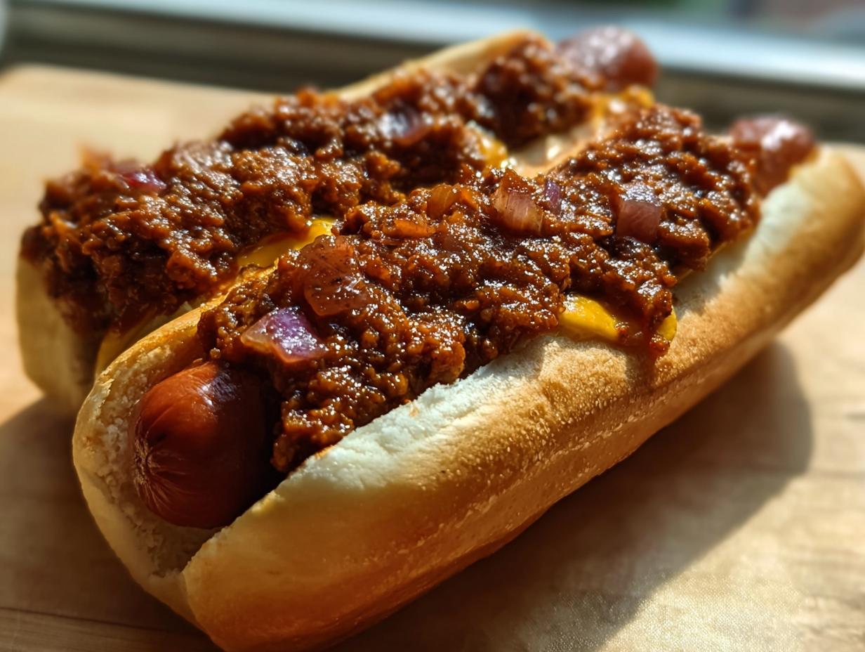 Hearty Hot Dog Chili: 1 Amazing Recipe - Hot Dog Chili - additional detail