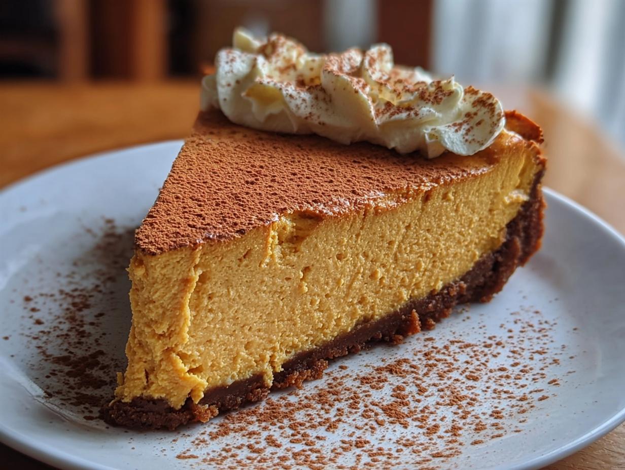 Keto Pumpkin Cheesecake