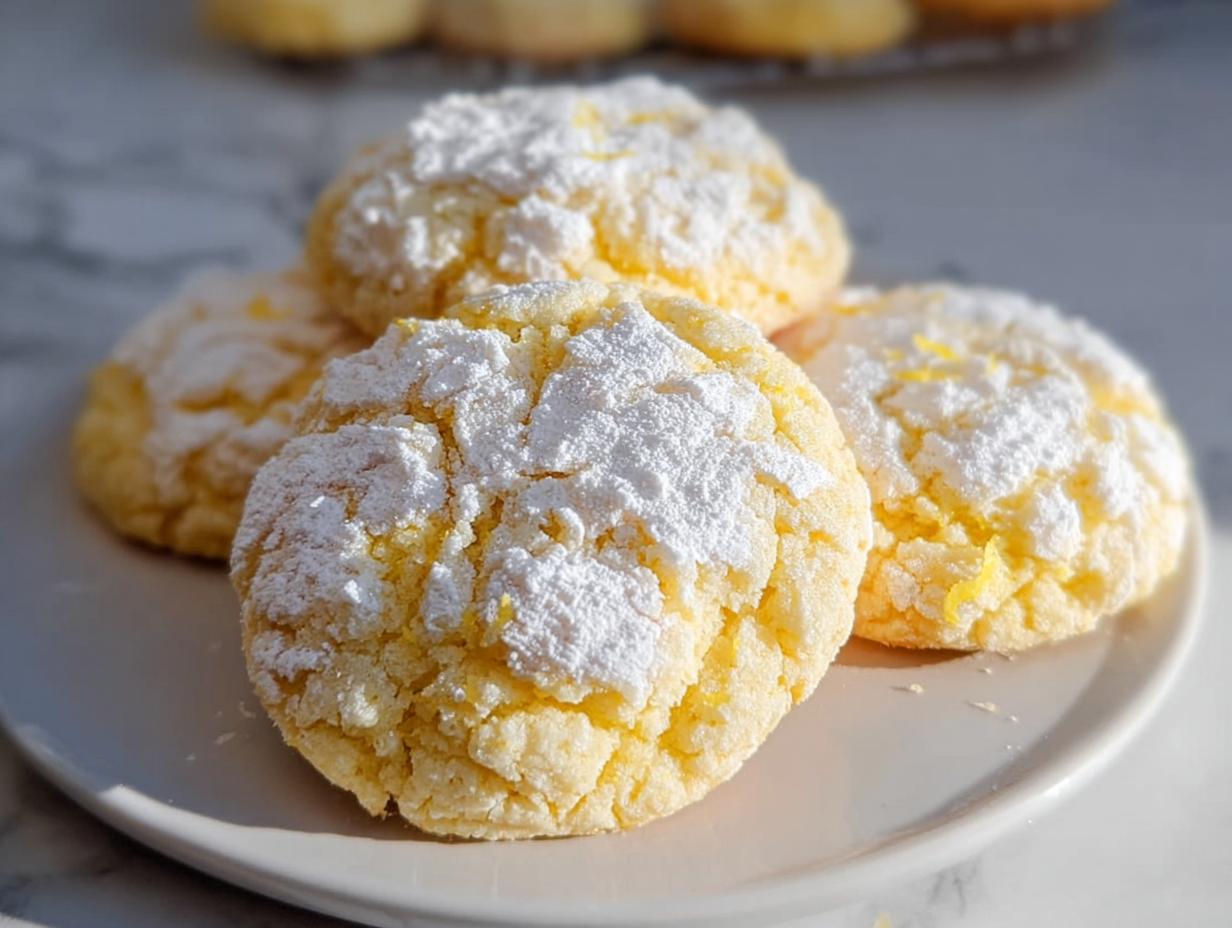 Lemon Cake Mix Cookies: 10 Min Delight - Lemon Cake Mix Cookies - main visual representation