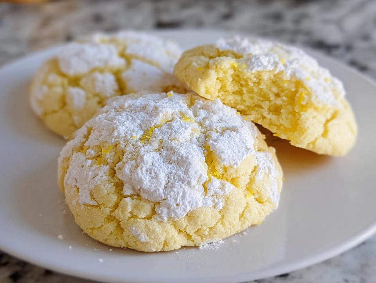 Lemon Cake Mix Cookies: 10 Min Delight - Lemon Cake Mix Cookies - additional detail