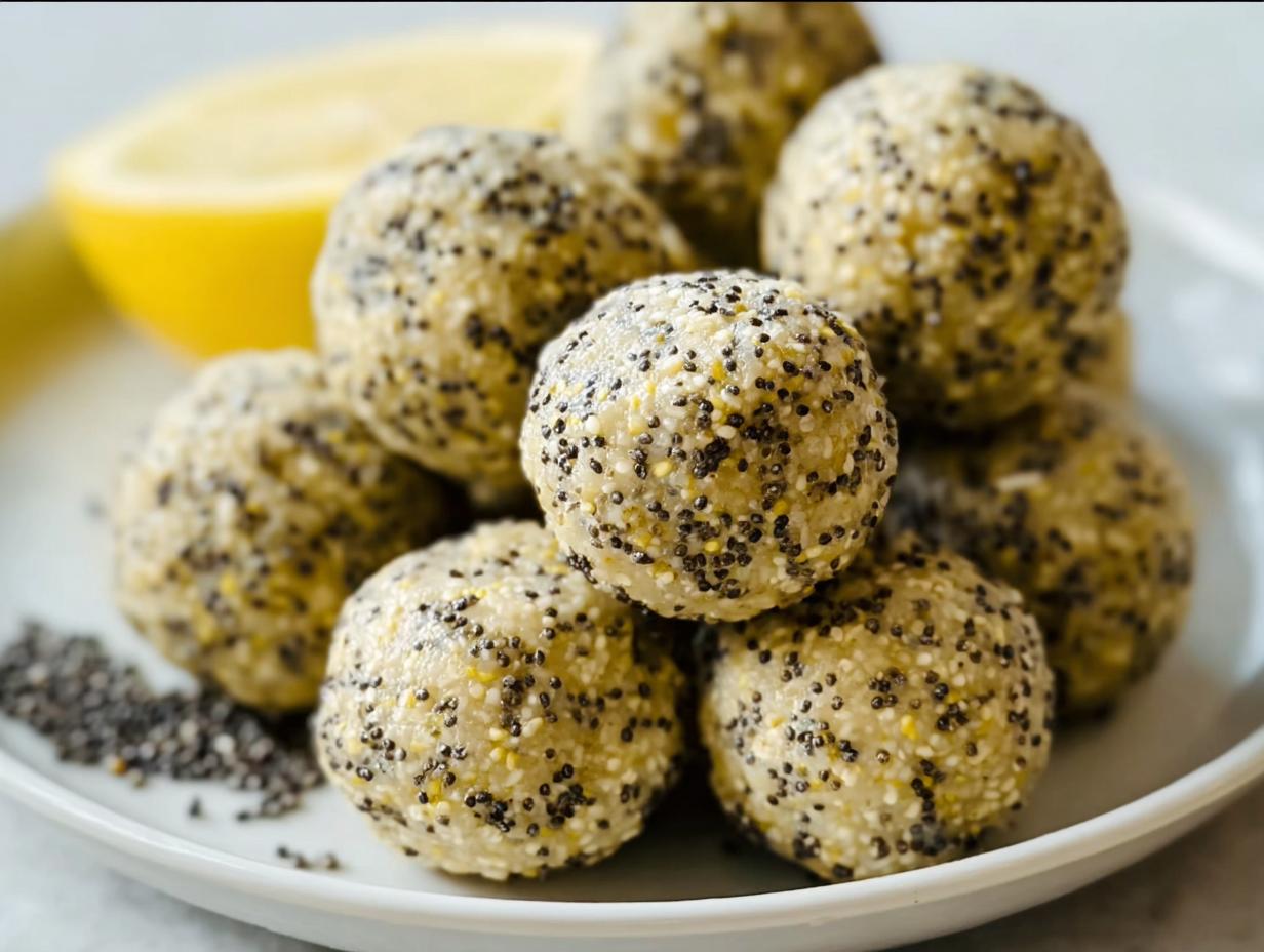 Lemon Poppy Seed Energy: 15 Min Zesty Boost - Lemon Poppy Seed Energy - additional detail