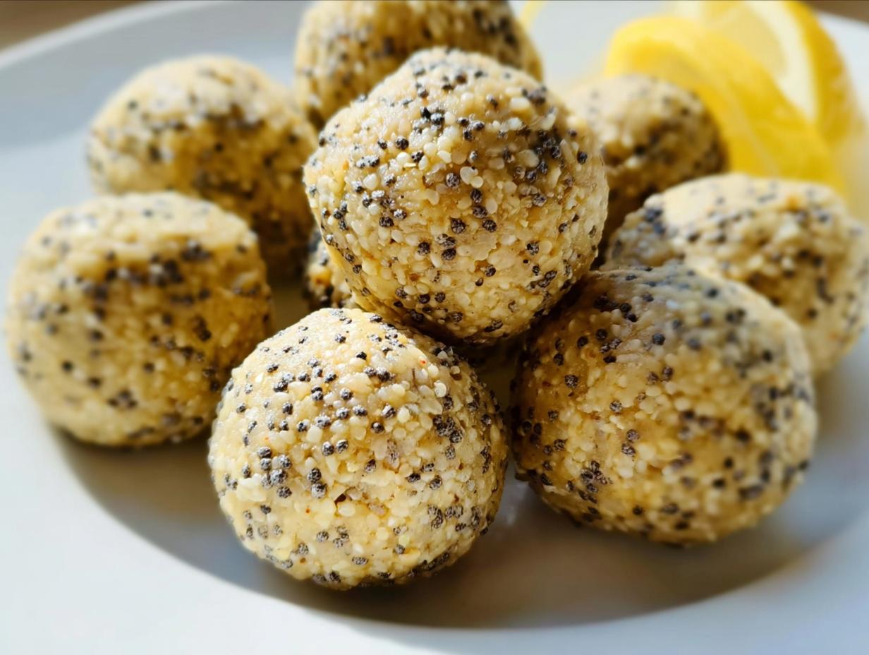 Lemon Poppy Seed Energy: 15 Min Zesty Boost - Lemon Poppy Seed Energy - additional detail