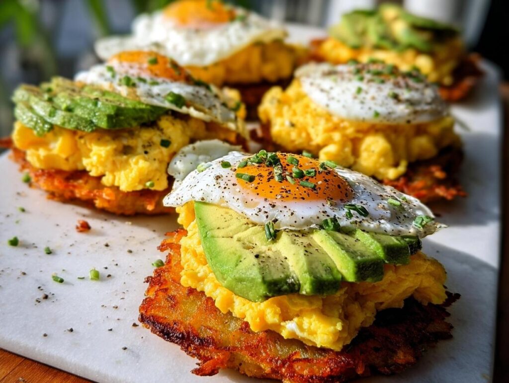 Loaded Hash Browns Scrambled