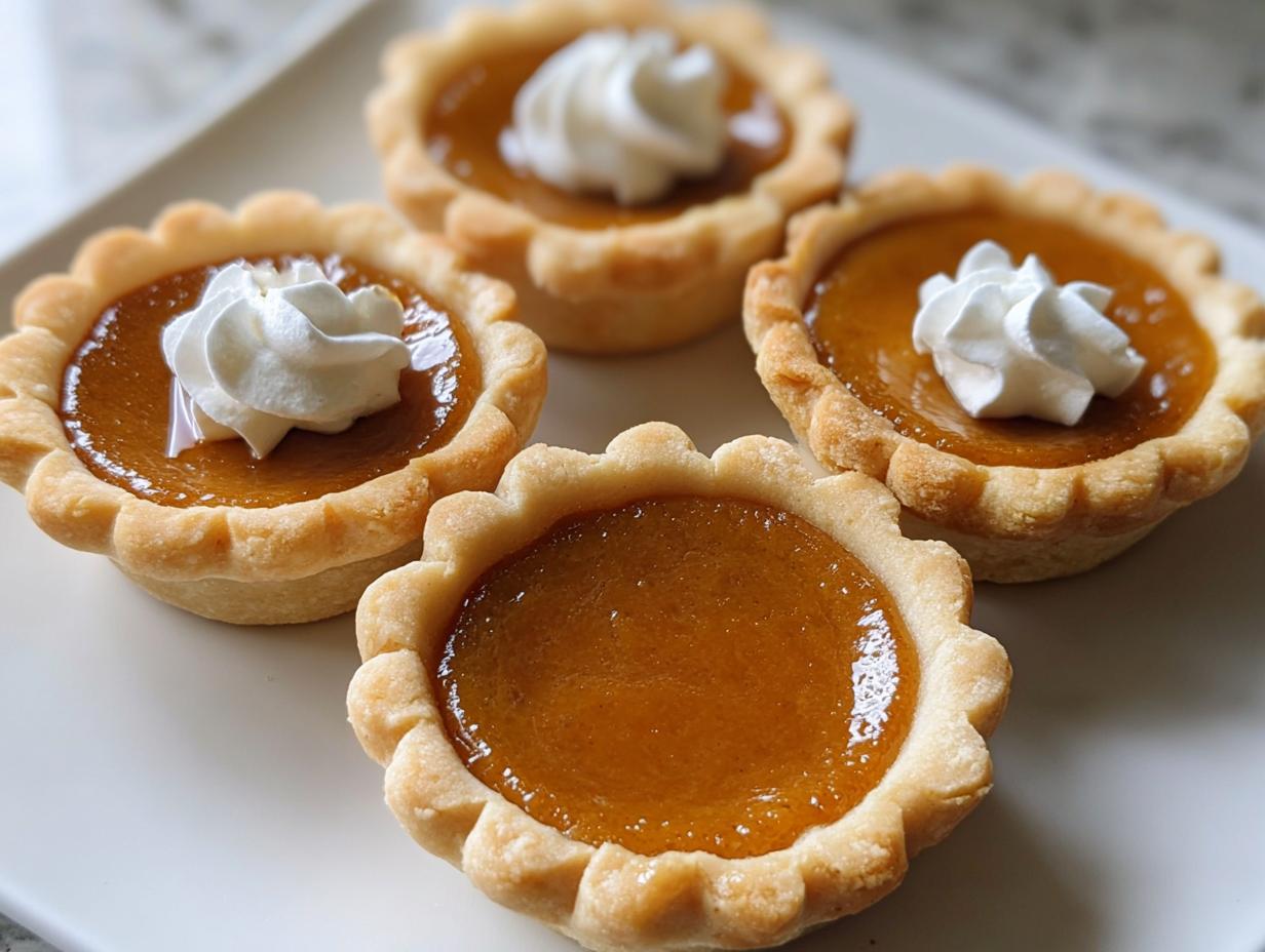 Mini Maple Pumpkin Pies: Delicious Autumn Treat - Mini Maple Pumpkin Pies - additional detail