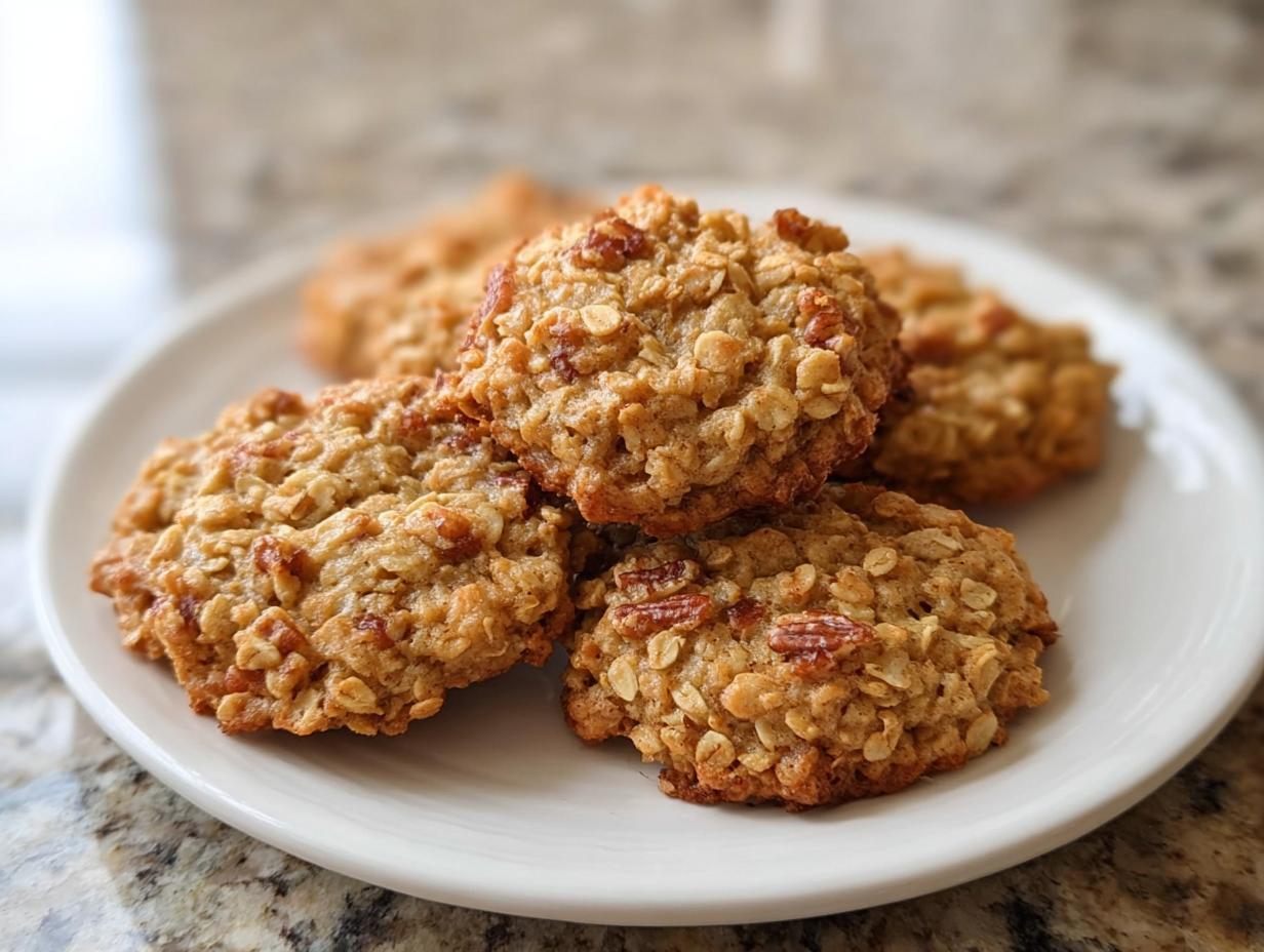 Oatmeal Coconut Pecan Cookies
