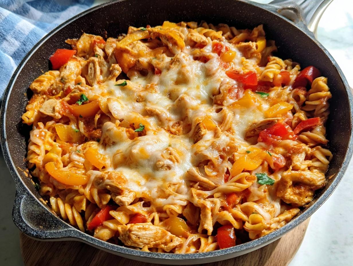 One Pan Chicken Fajita: Amazing 15 Min Prep - One Pan Chicken Fajita - additional detail