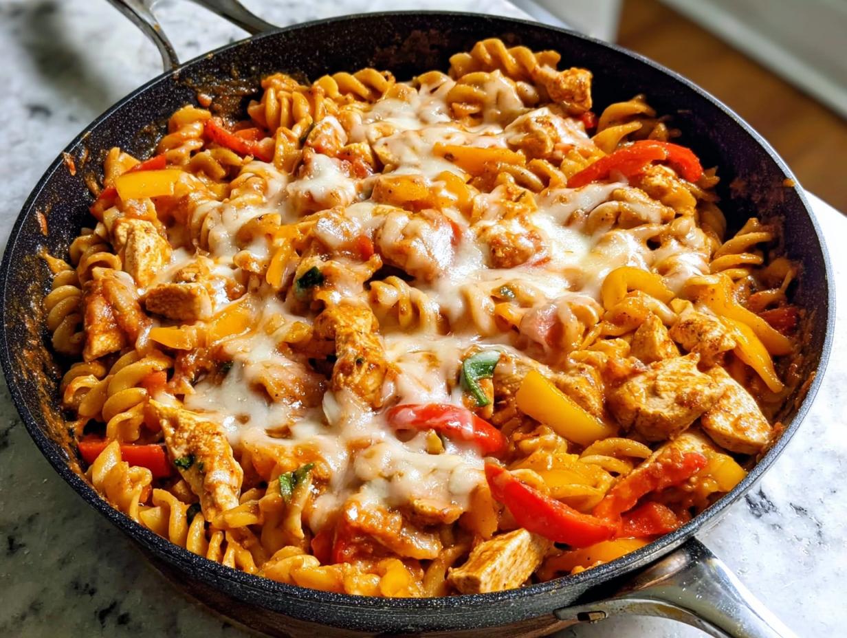 One Pan Chicken Fajita: Amazing 15 Min Prep - One Pan Chicken Fajita - additional detail