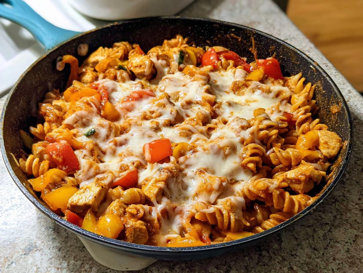 One Pan Chicken Fajita