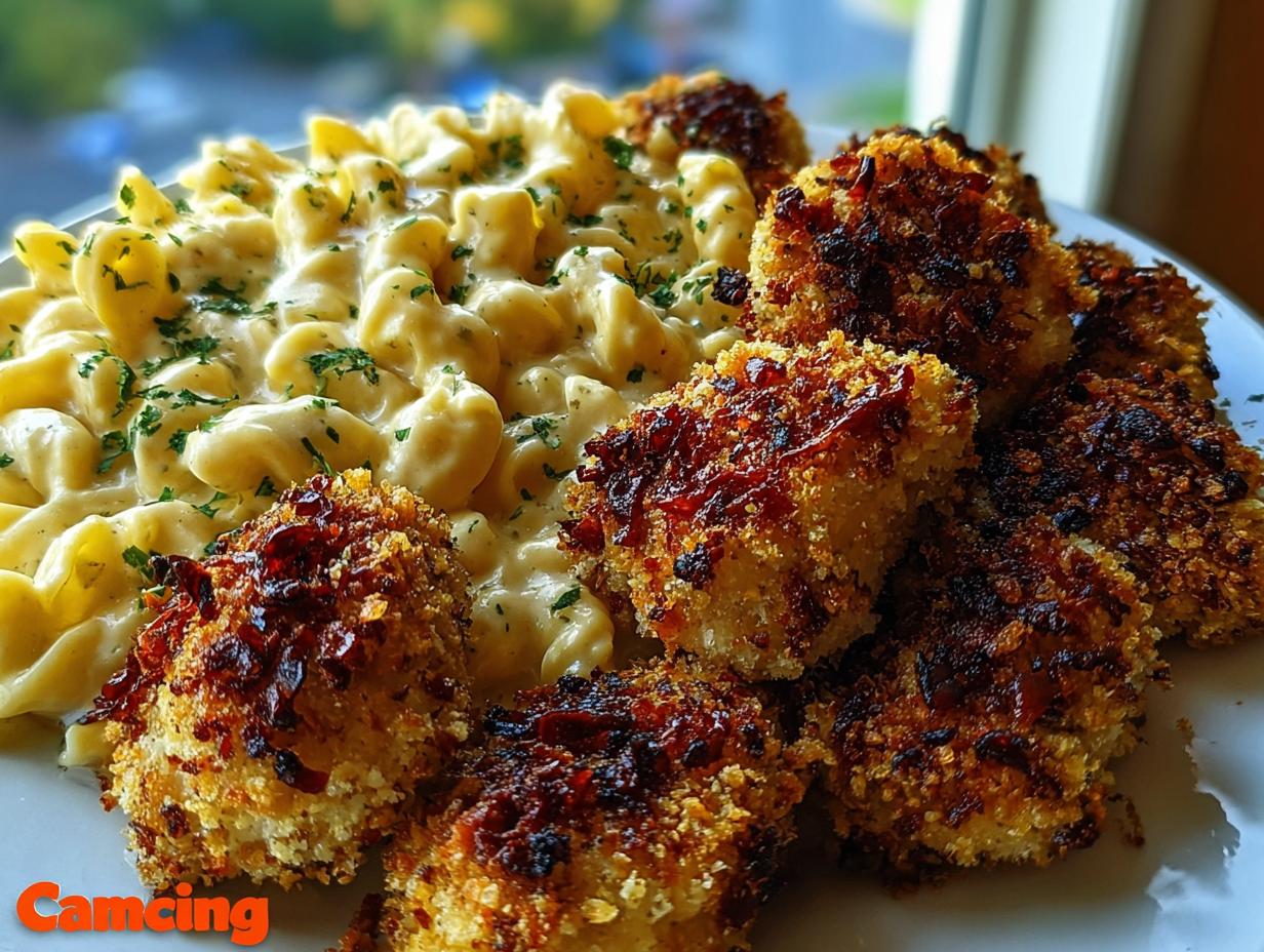 Parmesan Crusted Chicken Bites: 1 Crispy Delight - Parmesan Crusted Chicken Bites - additional detail