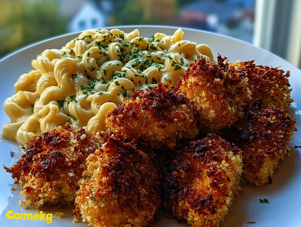 Parmesan Crusted Chicken Bites